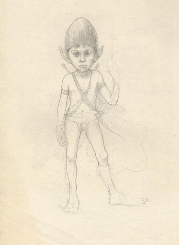 Erlé Ferronnière - A la recherche de Féerie, recherche elfe 