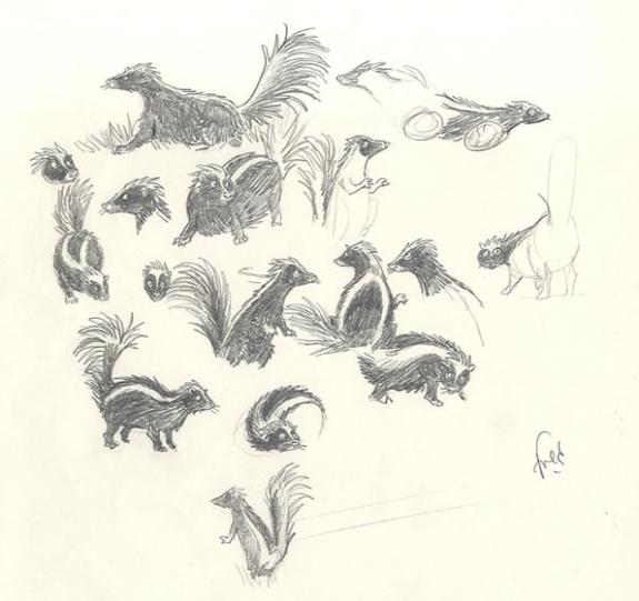 Fred Simon - Popotka le petit sioux, écureuils