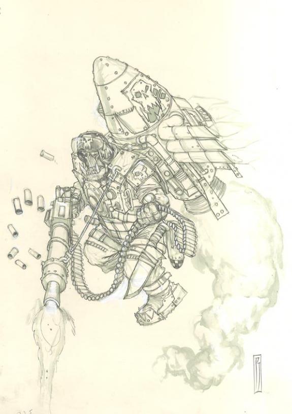 Paul Jeacock - guerrier
