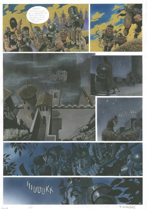 Drazen Kovacevic - La Roue, Les 7 combattants de Korot - I, 