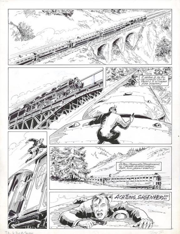 Jean-Paul Dethorey - Louis la Guigne, Le jour des faucons, p