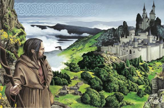 Bruno Brucero - Le livre secret de Merlin, Illustration orig