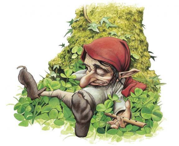 Bruno Brucero - Le livre secret de Merlin, Illustration orig