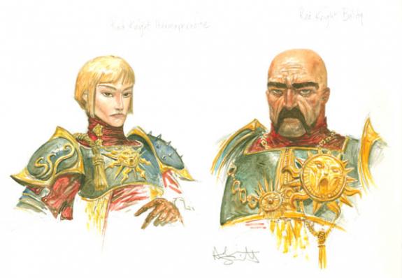 Adrian Smith - Ubisoft, red knight Hermaphrodite et Baldy