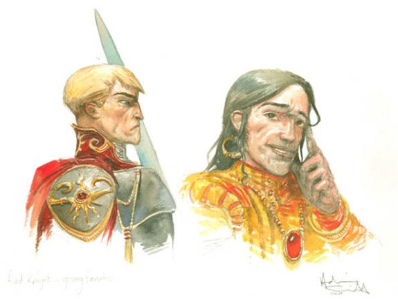 Adrian Smith - Ubisoft, red knight young fanatic