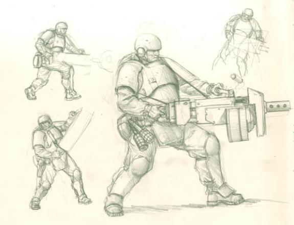Karl Kopinski - Game AT 43, soldats