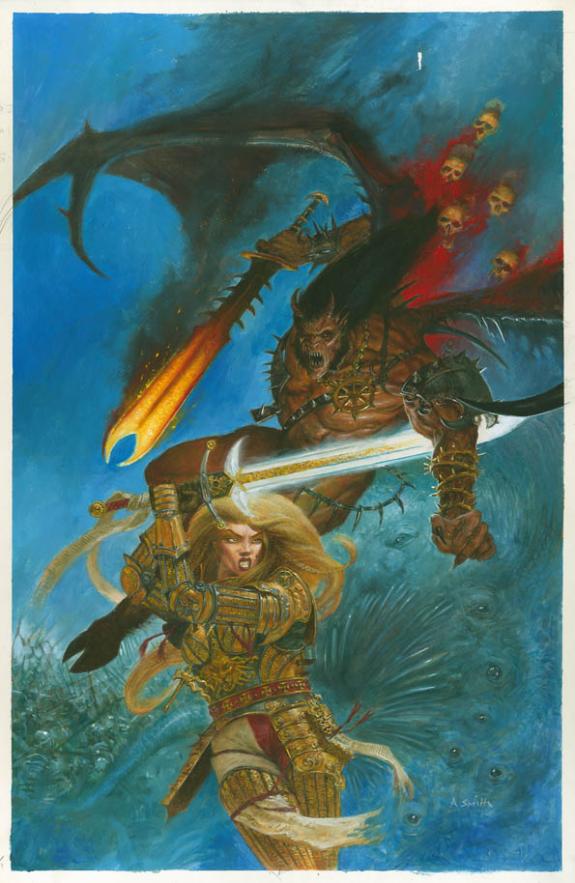 Adrian Smith - Warhammer, Black library, Novel cover