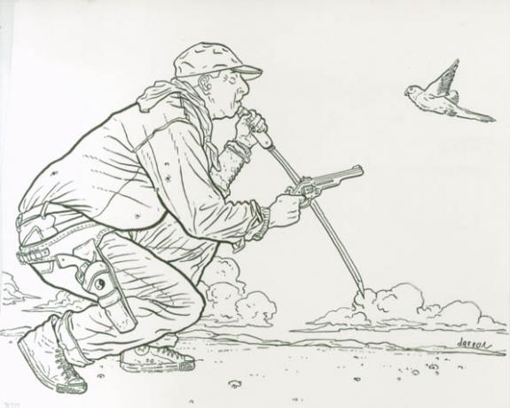 Geof Darrow - Shaolin Cowboy, Oiseau