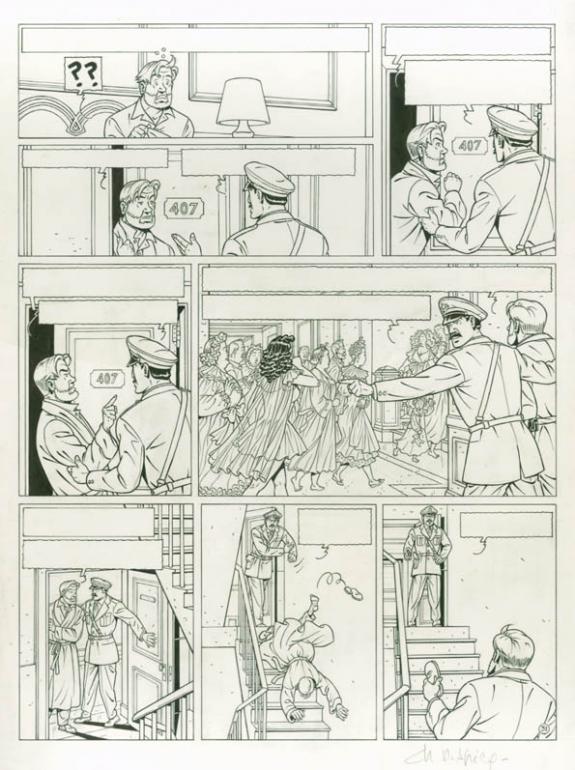 Chantal De Spiegeleer - Blake et Mortimer, La Malédiction de