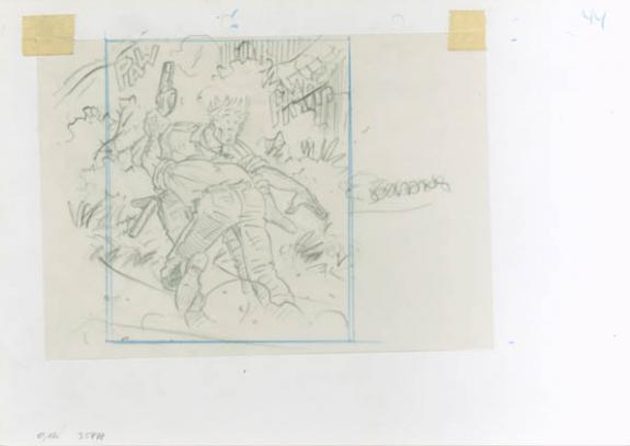 René Sterne - Adler, recherche case sur papier et calque