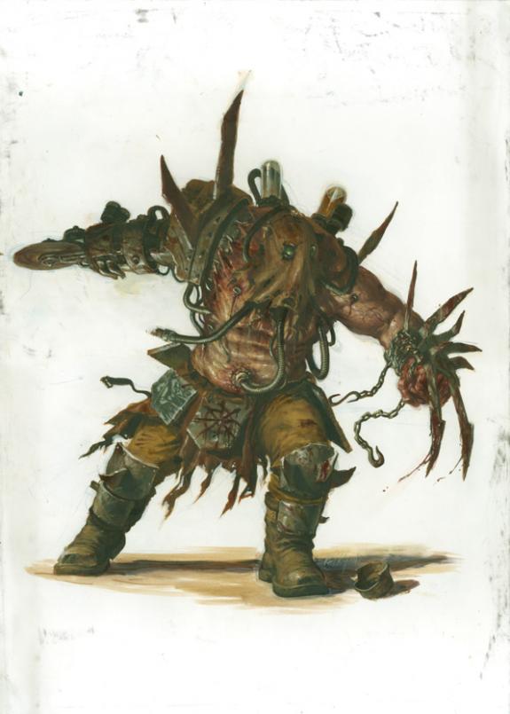 Karl Kopinski - Warhammer 40000, Ogryn Berserker