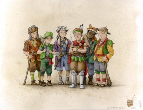 Martin Maniez - Le Journal de Peter, (fantastique) Les enfan