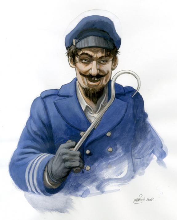 Martin Maniez - Le Journal de Peter, (fantastique) Capitaine