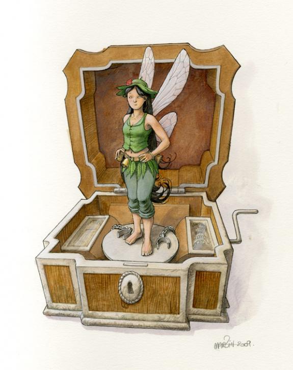 Martin Maniez - Le Journal de Peter, (fantastique) Fée Cloch