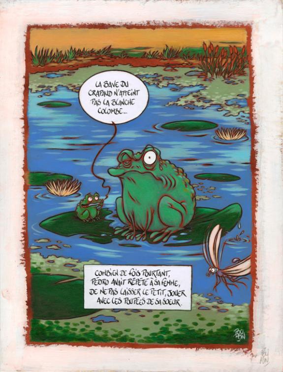 Nicolas Poupon - Le cri de l'autruche, Grenouille
