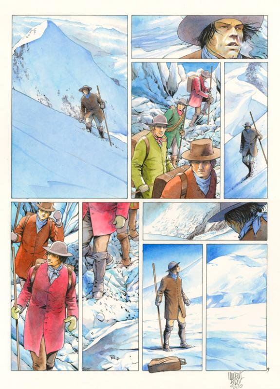 Laurent Bidot - Mont-Blanc, Planche 09
