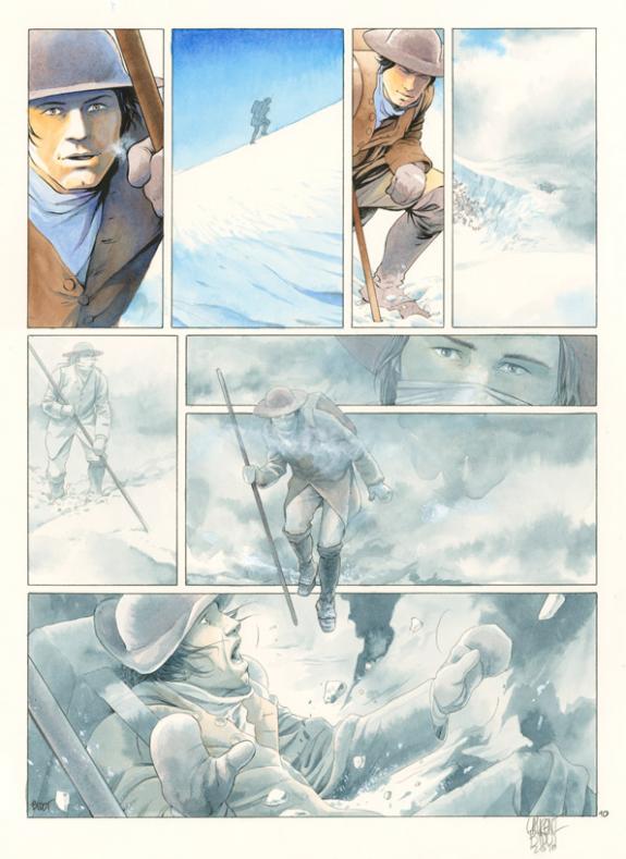 Laurent Bidot - Mont-Blanc, Planche 10