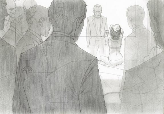 Marcial Toledano - Ken games, Ciseaux, illustration pour les
