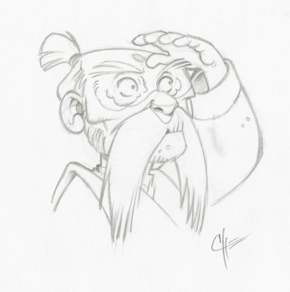 John Simon Loche - Alika, éude de personnage