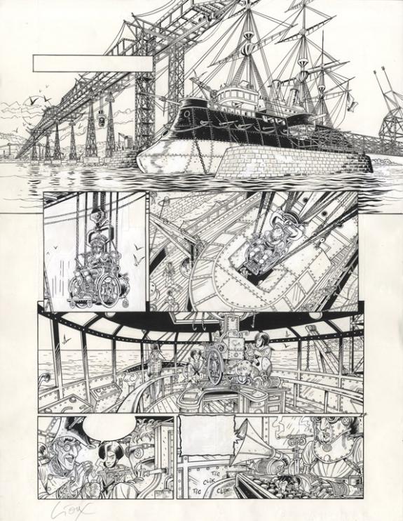 Thierry Gioux - Hauteville House, Expédition Vanikoro , plan