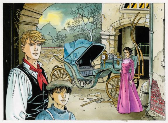 Eric Stalner - Fabien M, Illustration originale