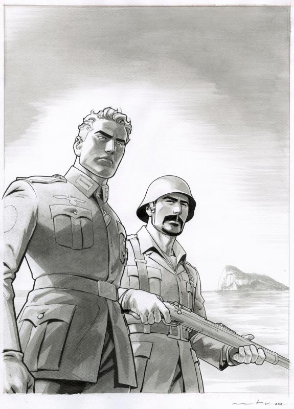 Marcial Toledano - WW 2.2, Opération Félix, Illustration ori