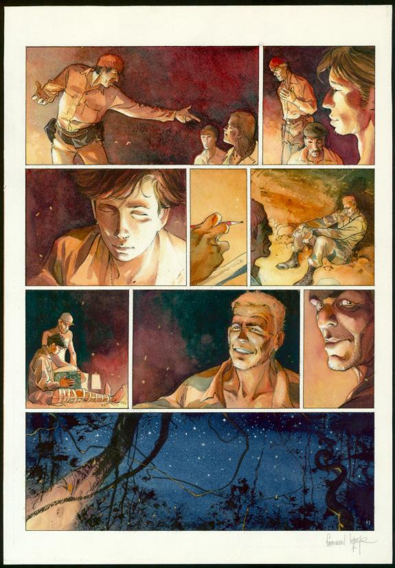 Emmanuel Lepage - Muchacho, Tome 2, Planche originale n°17