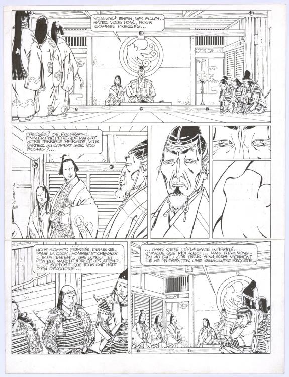 Marc Michetz - Tako, Planche originale