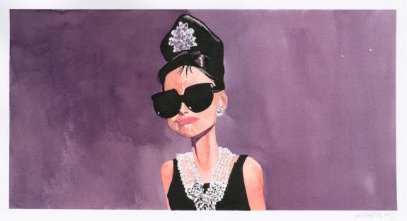 The Movie Show - Jordi Lafebre : 
Portrait d'Audrey Hepburn