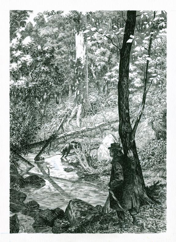 Etienne Leroux - Le Grimoire du petit peuple, planche origin