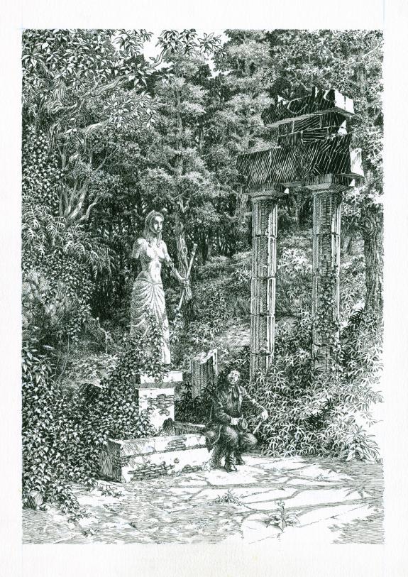 Etienne Leroux - Le Grimoire du petit peuple, planche origin