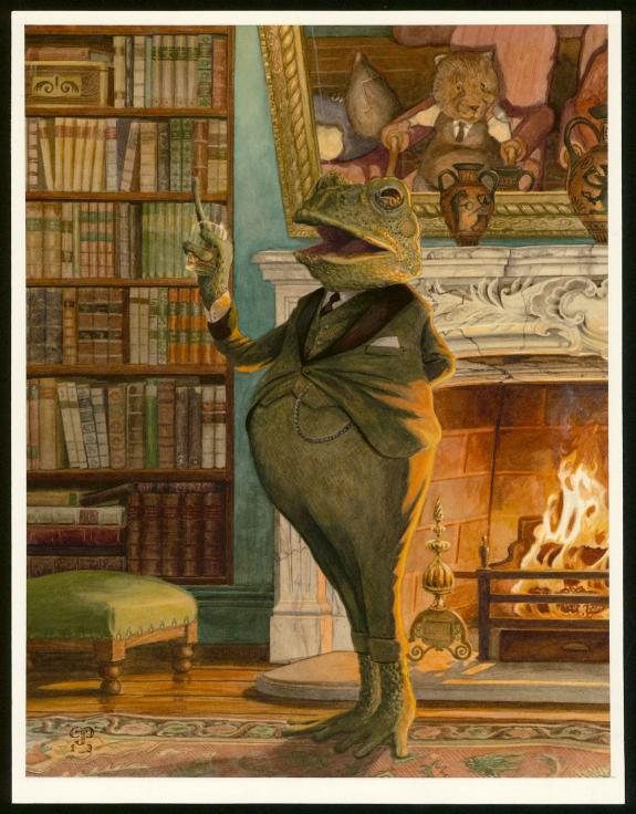 Christopher Dunn - Illustration originale, "The Orator"