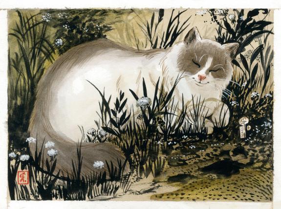 Frédéric Saurel - illustration originale - Le Monde selon Ra