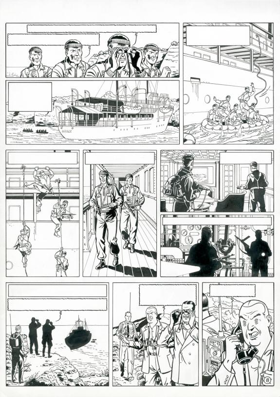 Antoine Aubin - Blake et Mortimer, La Malédiction des trente