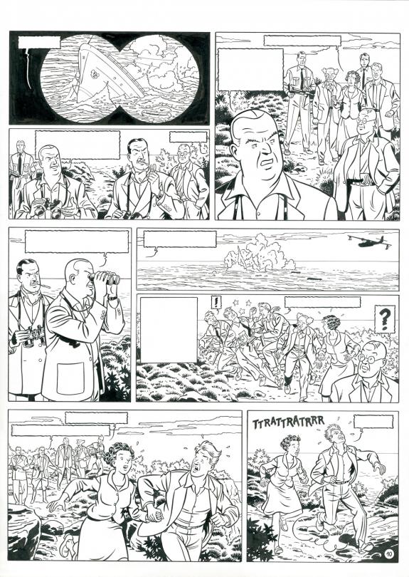 Antoine Aubin - Blake et Mortimer, La Malédiction des trente