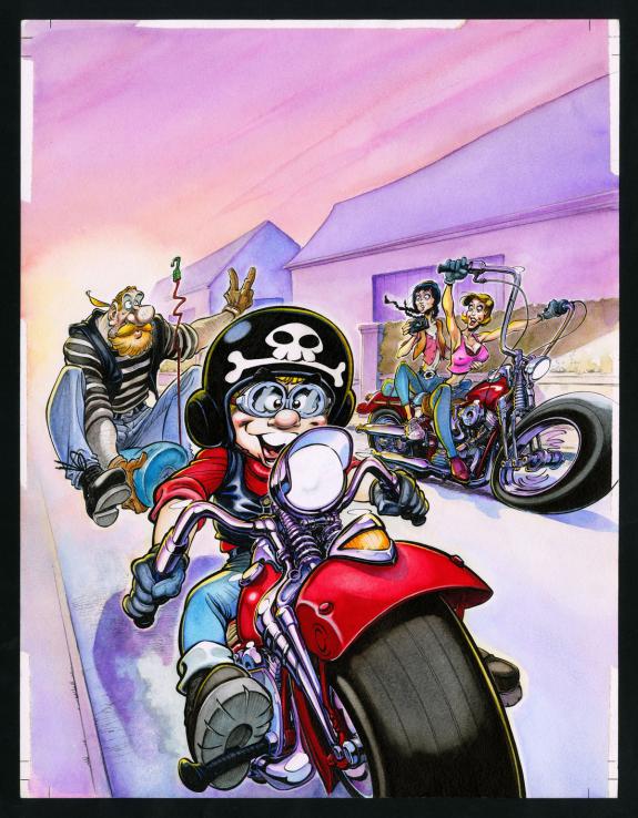 Coyote - Litteul Kévin, Tome 7, Couverture originale