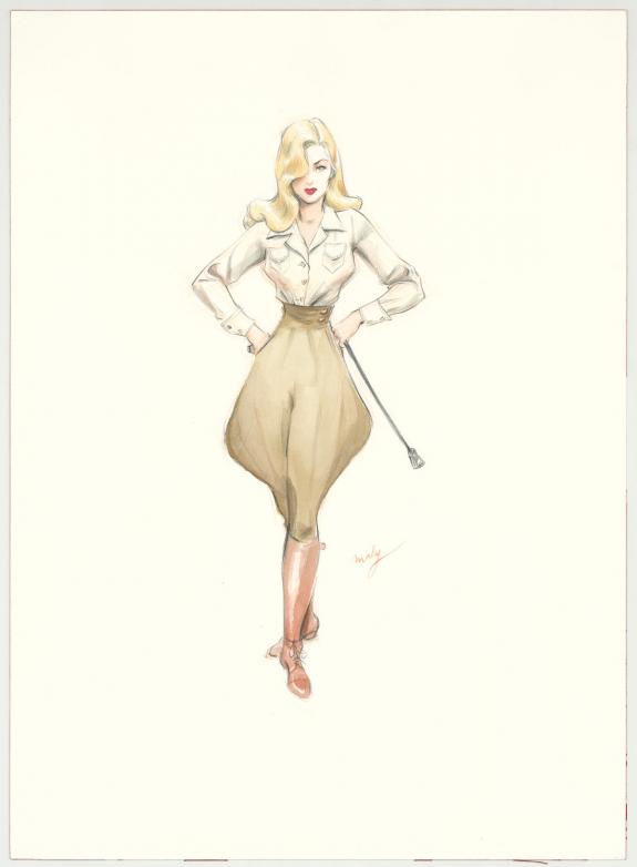 Maly Siri - Pin-up Art, Illustration originale