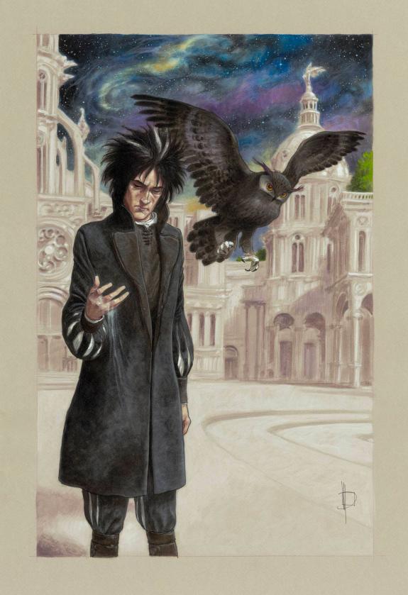 Miguelanxo Prado - Sandman, Illustration originale inédite -