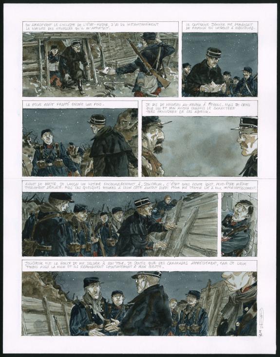 Maël - Notre Mère la Guerre, Deuxième Complainte, Planche or