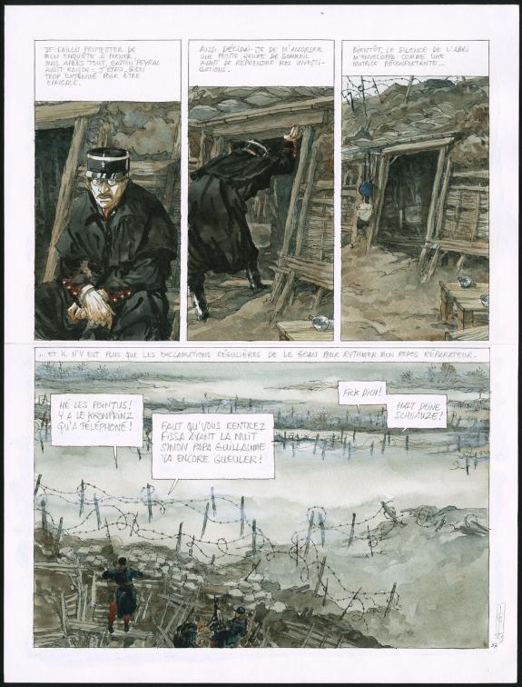 Maël - Notre Mère la Guerre, Première Complainte, Planche or
