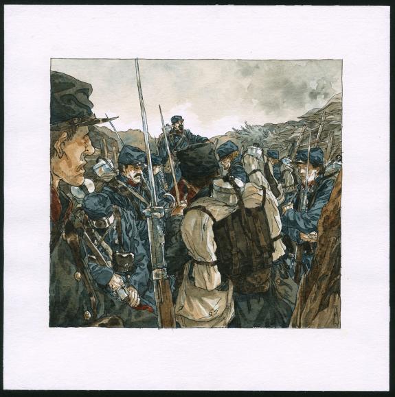 Maël - Notre Mère la Guerre, illustration originale