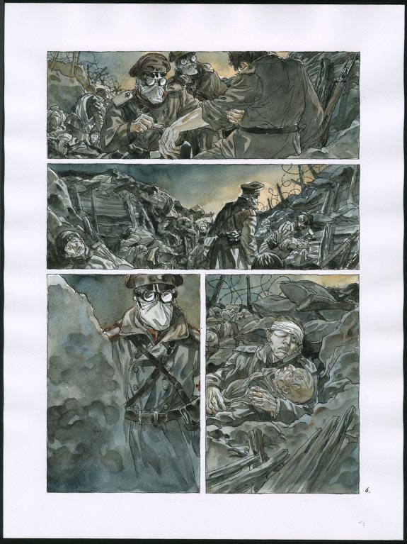 Maël - Entre les lignes, Planche originale de l'histoire " D
