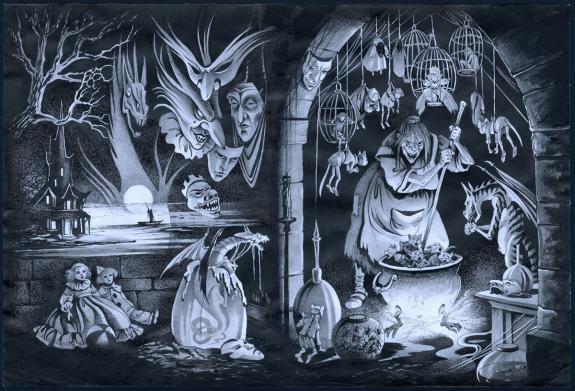 Florence Magnin - Mascarade, Planches originales 