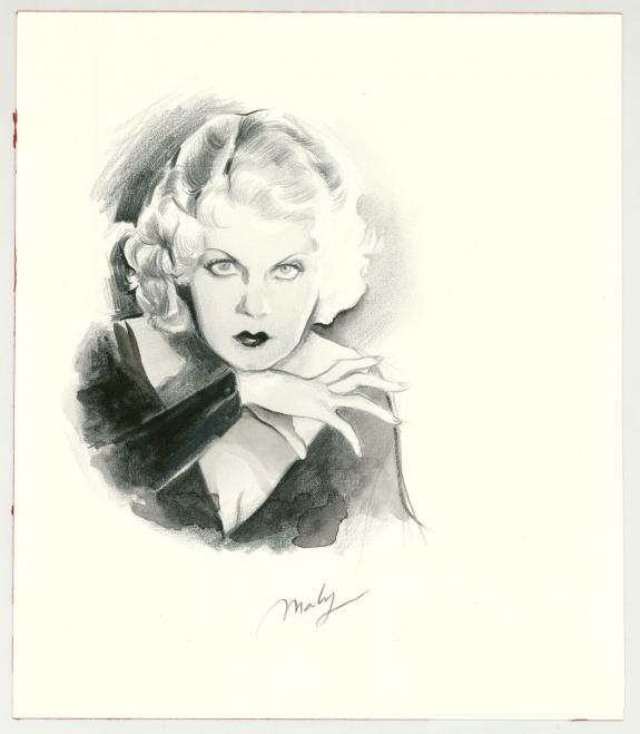 Maly Siri - Pin-up Art, Illustration originale intitulée "Je