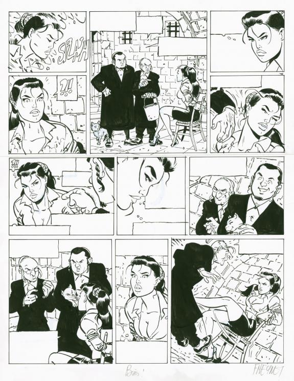 Félix Meynet - Les Eternels, tome 4 - Planche originale (car