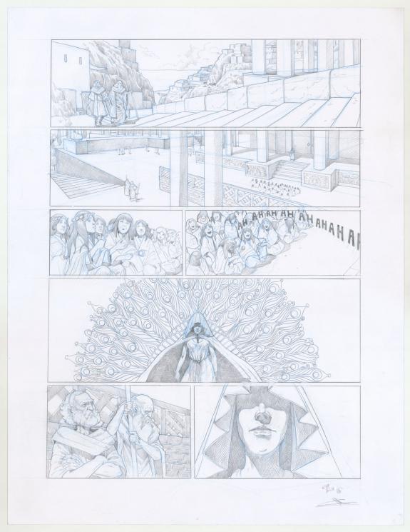 Erwan Seure-Le Bihan - Oracle, Planche originale