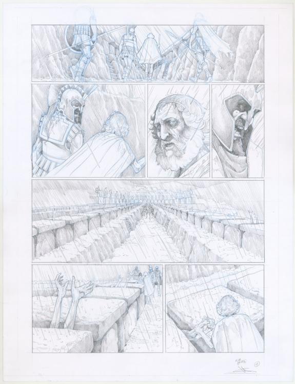 Erwan Seure-Le Bihan - Oracle, Planche originale