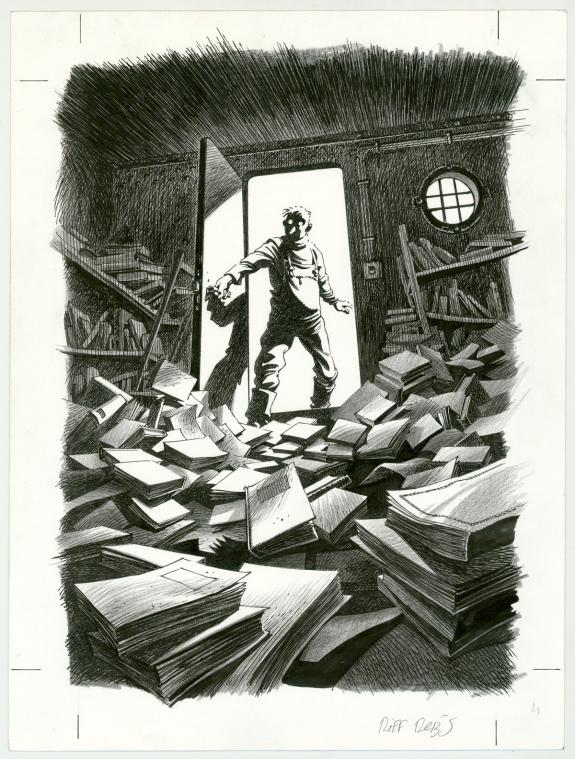 Riff Reb's - L'Aimant, Illustration originale