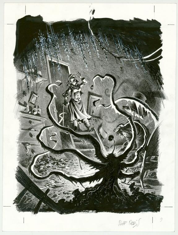 Riff Reb's - L'Aimant, Illustration originale