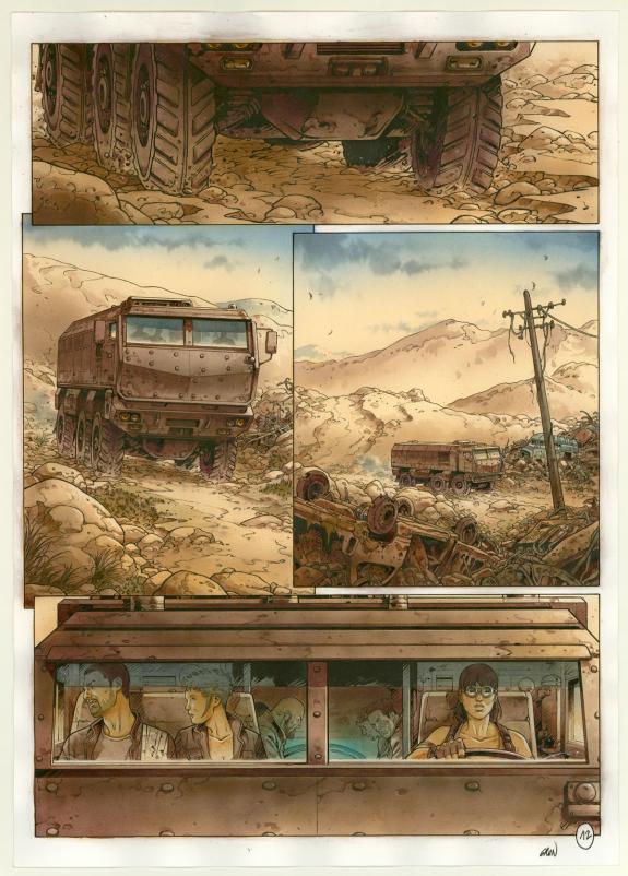 Grun - Metronom', Virus psychique, Planche originale n°12